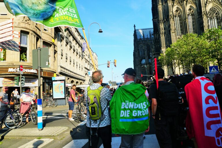 Wir beim globalen Klimastreik in Köln