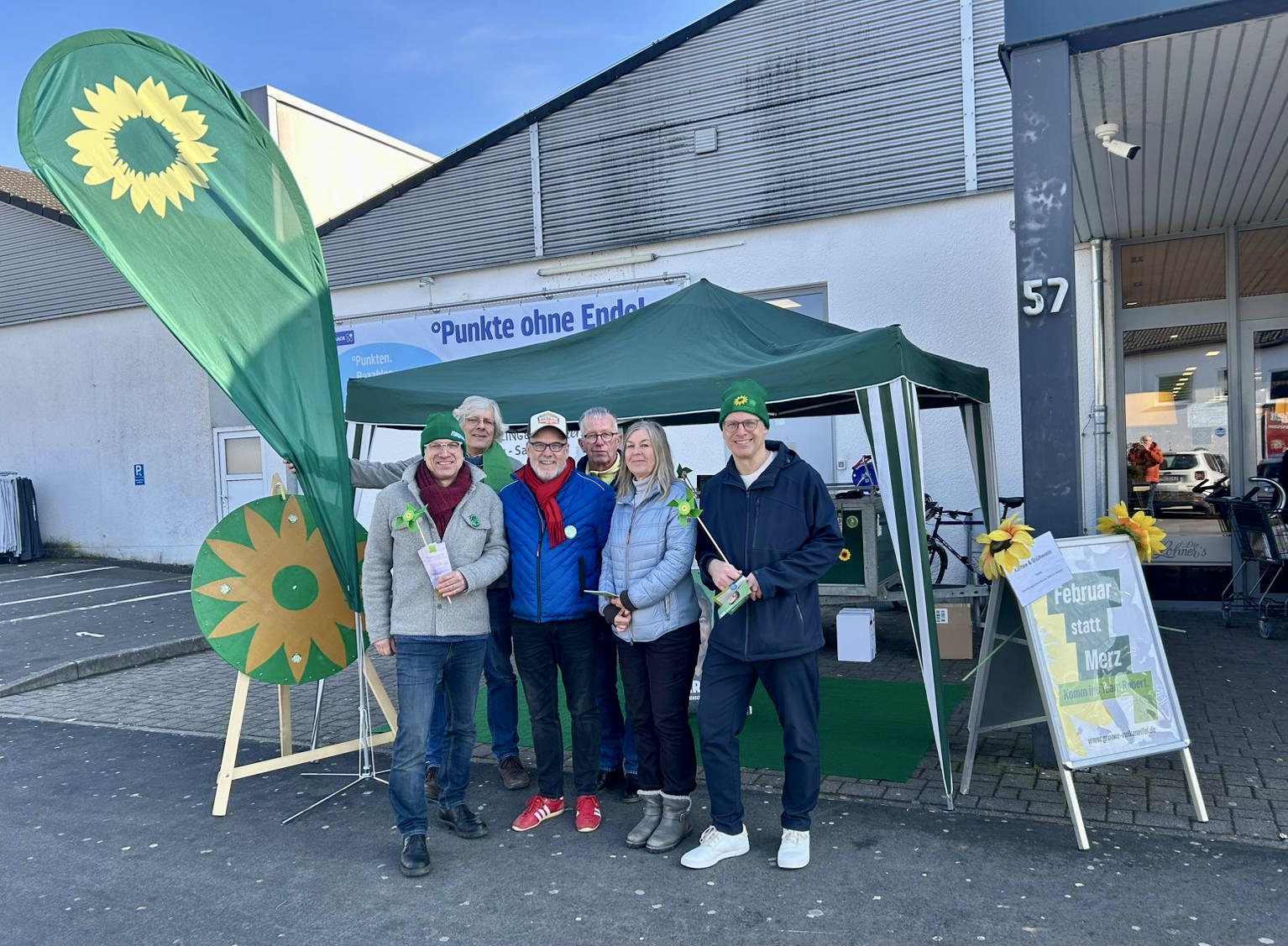 Infostand in Gerolstein am 8.1.2025, Foto privat