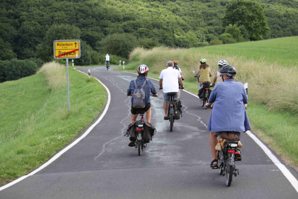 Grüne Radtour 2025 Radler unterwegs, Foto Dirk Lohmann