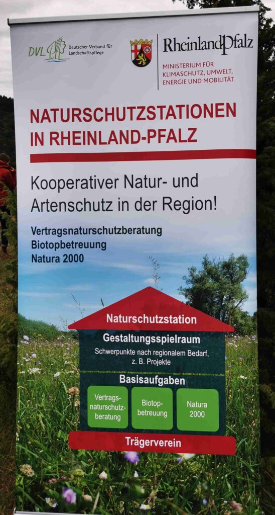 Leinwand Naturschutzstation; Foto privat