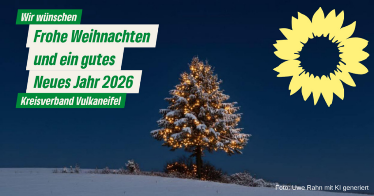 Frohe Weihnachten und ein gutes Neues Jahr 2026
