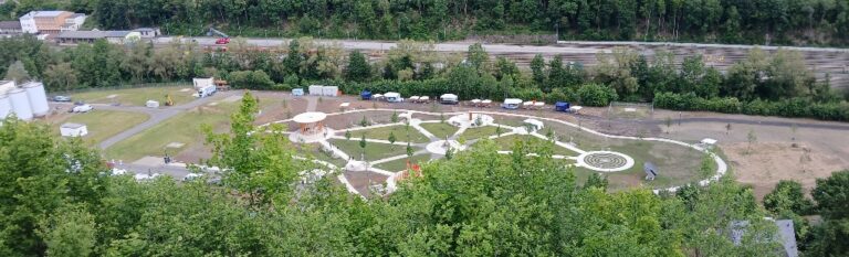 Zur Eröffnung des Gerolsteiner Sternpark erklärt Dorothea Hafner