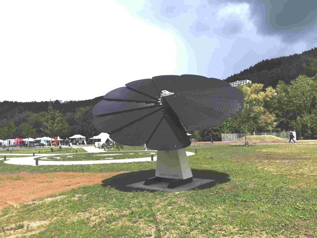 Eröffung Gerolsteiner Sternpark, Solarpanel