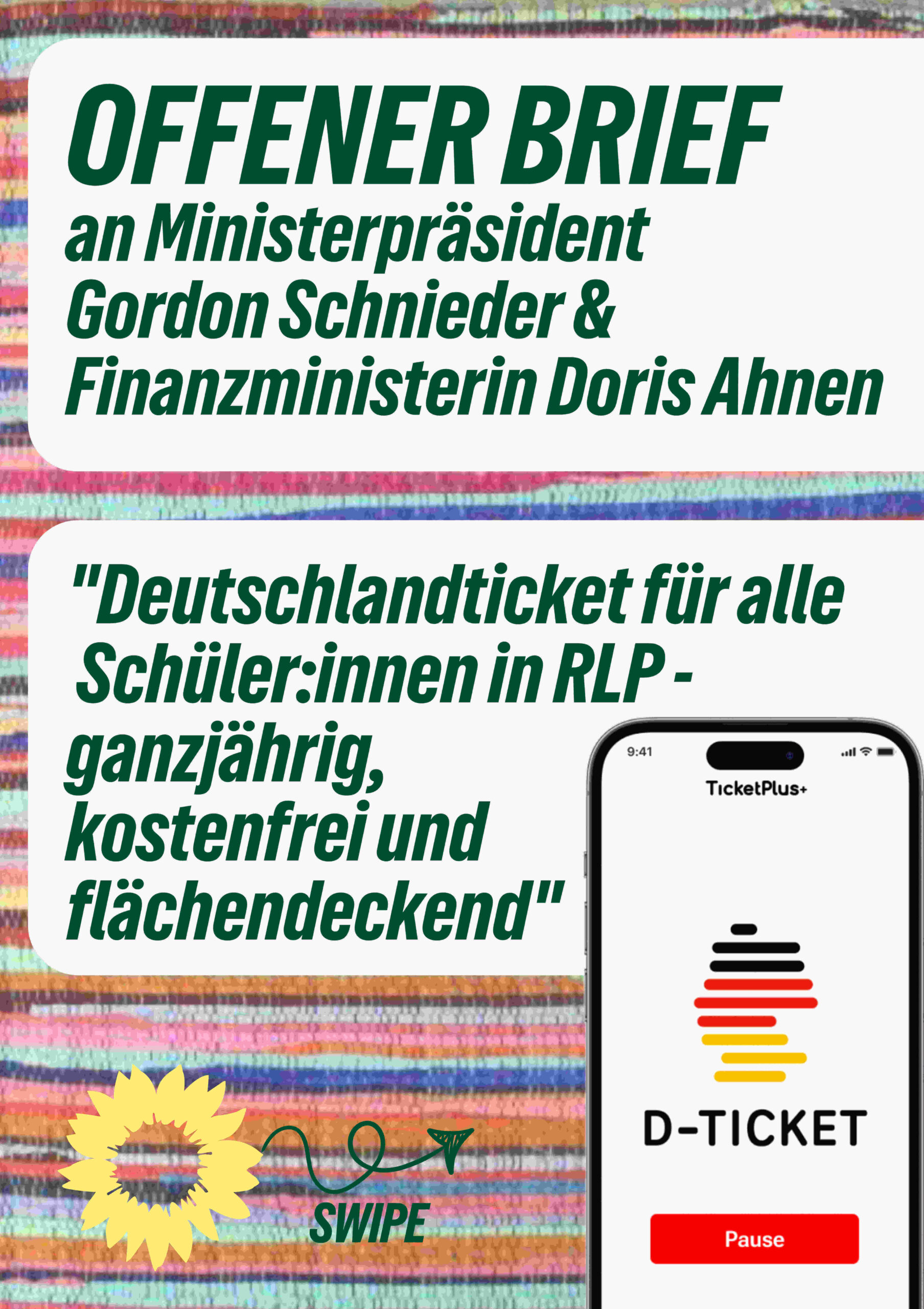 Deutschlandticket für alle Schüler:innen